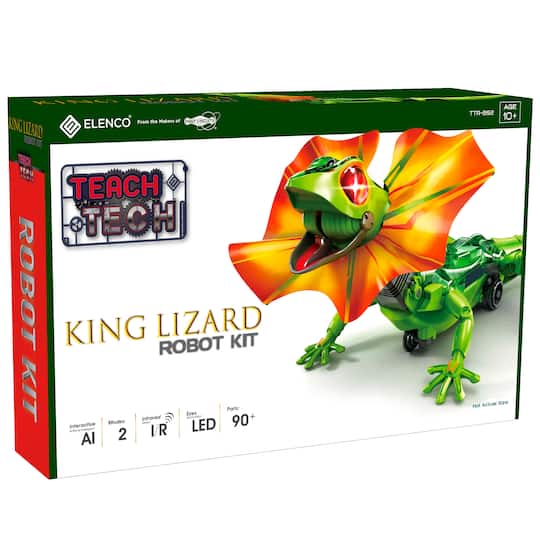 Elenco&#xAE; Teach Tech&#x2122; King Lizard Robot Kit